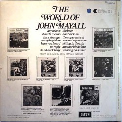 Mayall John: The World Of John Mayall  kansi VG levy VG Käytetty LP
