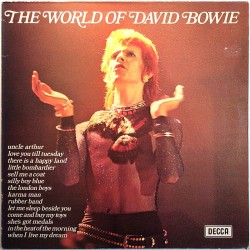 Bowie David: The World Of David Bowie  kansi VG levy EX Käytetty LP