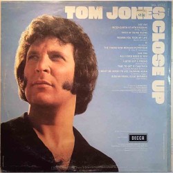 Jones Tom: Close Up  kansi VG+ levy VG+ Käytetty LP