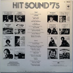 Original Artists: Hit Sound ‘75  kansi EX- levy EX Käytetty LP