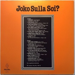 Eri esittäjiä: Joko Sulla Soi?  kansi EX levy EX Käytetty LP