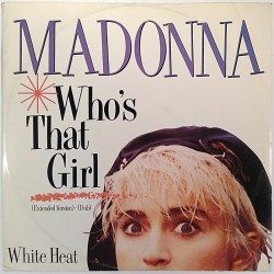 Madonna: Who's That Girl (Extended Version) 12-inch maxi  kansi VG+ levy EX- Käytetty LP