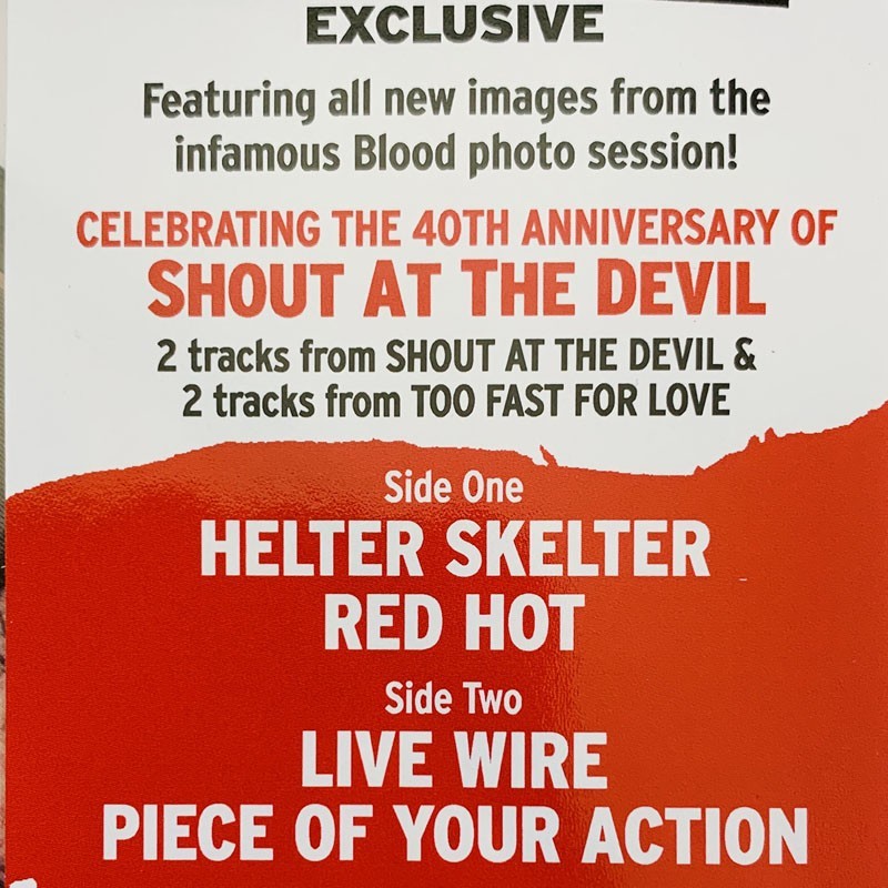 Mötley Crüe LP Helter Skelter 12-inch kuvalevy - LP