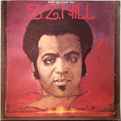 Z.Z. Hill: Keep On Lovin' You  kansi VG+ levy EX- Käytetty LP