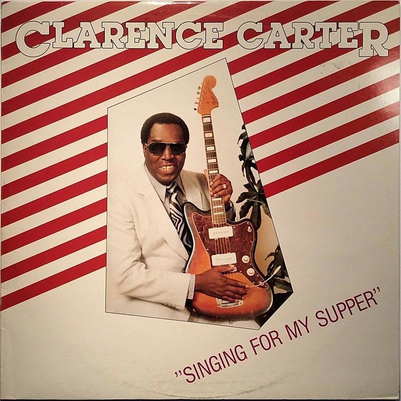 Carter Clarence: Singing For My Supper  kansi VG+ levy EX Käytetty LP