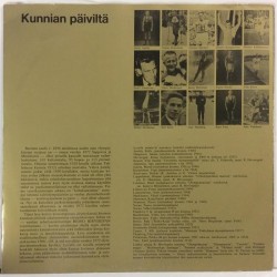 Eri Esittäjiä: Kunnian Päiviltä  kansi EX- levy EX- Käytetty LP