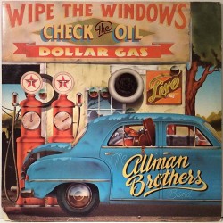 Allman Brothers: Wipe The Windows, Check The Oil, Dollar Gas 2LP  kansi VG levy EX- Käytetty LP