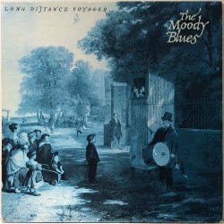 Moody Blues: Long Distance Voyager  kansi VG levy EX Käytetty LP