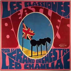Chauliac Leo et son Grand Orchestre: Les Classiques Beatles  kansi EX- levy VG+ Käytetty LP