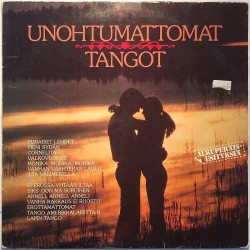 Eri Esittäjiä: Unohtumattomat tangot  kansi VG- levy VG- Käytetty LP