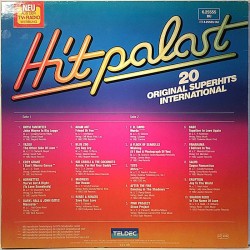 Various Artists: Hit-Palast 20 Original Super-Hits  kansi EX- levy EX- Käytetty LP