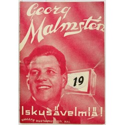 Malmsten Georg 1939 19 Iskusävelmiä! nuottivihko 19 aikakauslehti