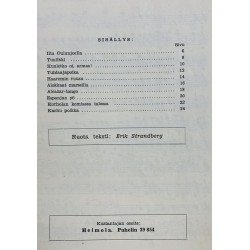 Harmokikkaorkesteri  Dallape 1934 26 Tanssiuutuuksia nuottivihko 26 aikakauslehti