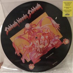 Black Sabbath: Sabbath Bloody Sabbath kuvalevy  kansi EX levy EX Käytetty LP