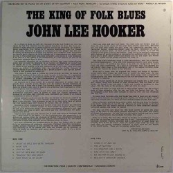 Hooker John Lee 1962 30 AM 6074 The King Of Folk Blues Begagnat LP