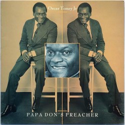 Oscar Toney Jr.: Papa Don's Preacher  kansi VG+ levy EX Käytetty LP