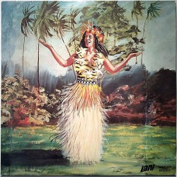 Yngve Stoor Med Sin Hawaii-Orkester 1970¨s LALP 543 Blomman från Hawaii Second hand LP