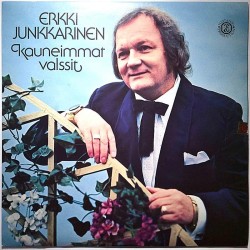 Junkkarinen Erkki: Kauneimmat Valssit  kansi EX levy EX Käytetty LP