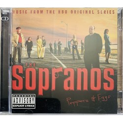 Police, Sinatra, Dylan, Kinks ym. CD The Sopranos 2CD  kansi EX levy EX Käytetty CD