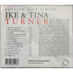 Turner Ike & Tina CD Nutbush City Limits  kansi EX levy EX Käytetty CD