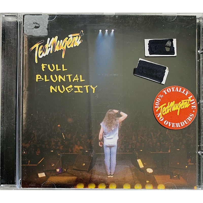 Nugent Ted CD Full Bluntal Nugity -Live  kansi EX levy EX- Käytetty CD