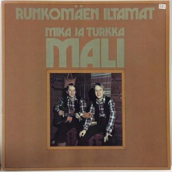 Mali Mika Ja Turkka: Runkomäen Iltamat  kansi EX levy EX Käytetty LP