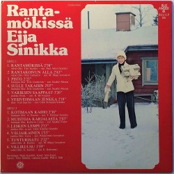 Eija Sinikka: Rantamökissä  kansi EX levy EX Käytetty LP