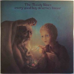 Moody Blues: Every Good Boy Deserves Favour  kansi VG+ levy VG+ Käytetty LP