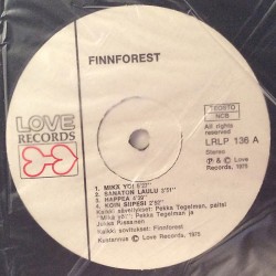 Finnforest: Finnforest -75  kansi VG levy VG Käytetty LP