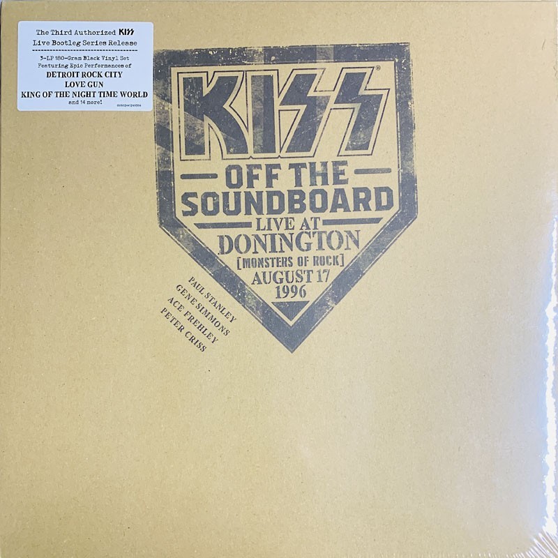 Kiss LP Live at Donington august 17, 1996 3LP - LP
