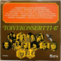 Lemon, Pasi Kaunisto, Jouko ja Kosti LP Toivekonsertti 47  kansi VG levy VG+ Käytetty LP