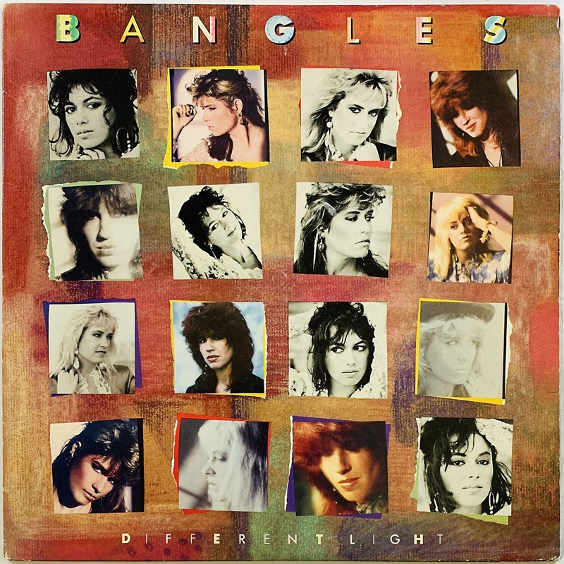 Bangles LP Different light  kansi VG+ levy EX Käytetty LP