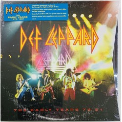 Def Leppard CD The Early Years 79 - 81 5CD  kansi  levy  0