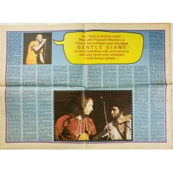 Soundi 1977 9 Gentle Giant, Clash, Nils Lofgren begagnade magazine