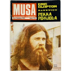 Musa 1972 4 Pekka Pohjola, Hawkwind, Woodoo aikakauslehti