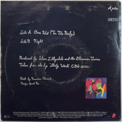 Rolling Stones käytetty 7” kuvakannella One Hit (To The Body) / Fight  kansi VG levy EX- käytetty vinyylisingle