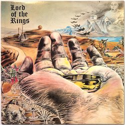 Hansson Bo LP Lord of the Rings  kansi EX levy EX LP