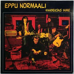 Eppu Normaali LP Kahdeksas ihme  kansi EX- levy EX LP