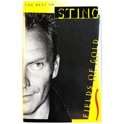 Sting: Fields of gold: The best of 1984-1994 kansipaperi EX , musiikkikasetin kunto EX kasetti