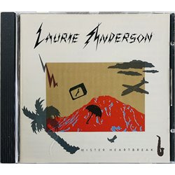 Anderson Laurie CD Mister Heartbreak  kansi EX levy EX CD