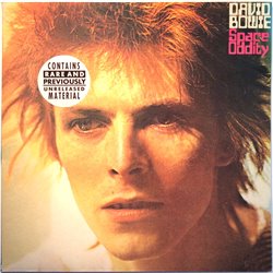Bowie David LP Space Oddity  kansi EX levy EX LP