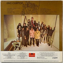 Clapton Eric  Eric Clapton -72  kansi VG levy EX Käytetty LP