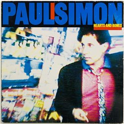 Simon Paul LP Hearts and bones  kansi VG levy EX Käytetty LP