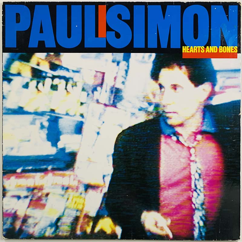Simon Paul LP Hearts and bones  kansi VG levy EX Käytetty LP