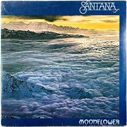 Santana LP Moonflower 2LP  kansi VG levy EX- Käytetty LP