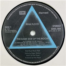 Pink Floys 1973 SHVL 804 Dark side of the moon Begagnat LP