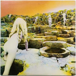 Led Zeppelin LP Houses of the holy  kansi EX- levy VG+ Käytetty LP