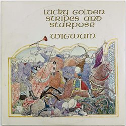 Wigwam LP Lucky golden stripes and starpose  kansi VG levy EX Käytetty LP