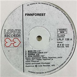 Finnforest LP Finnforest -75 2.painos  kansi EX levy EX Käytetty LP
