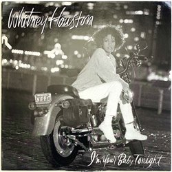 Houston Whitney LP I’m your baby tonight  kansi EX- levy EX Käytetty LP
